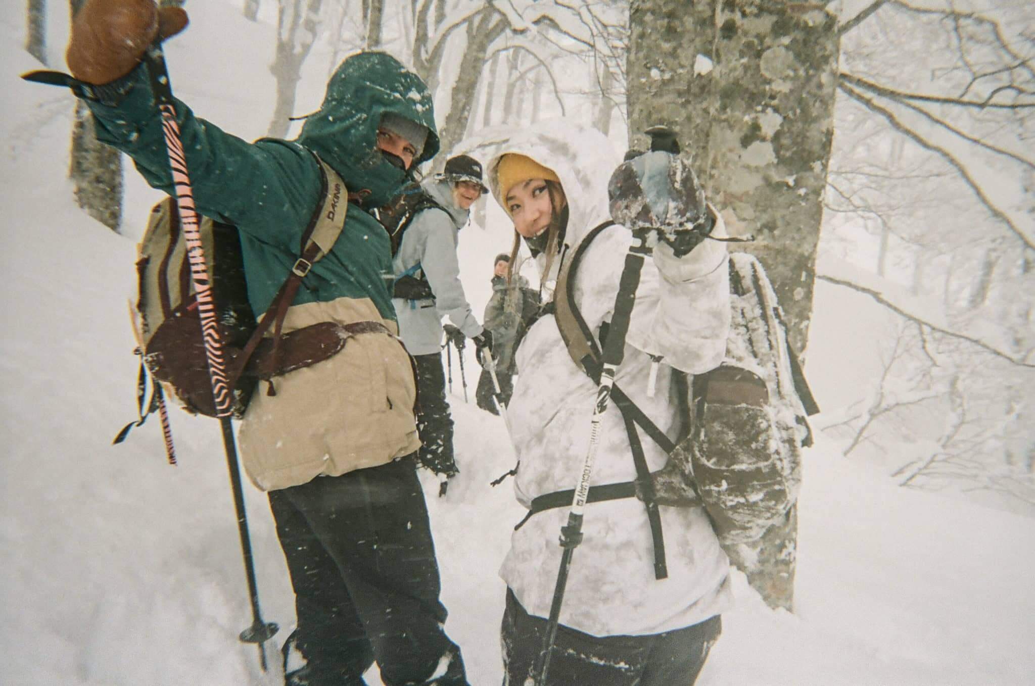 Photo of Laura Obermeyer and crew during Jyosei