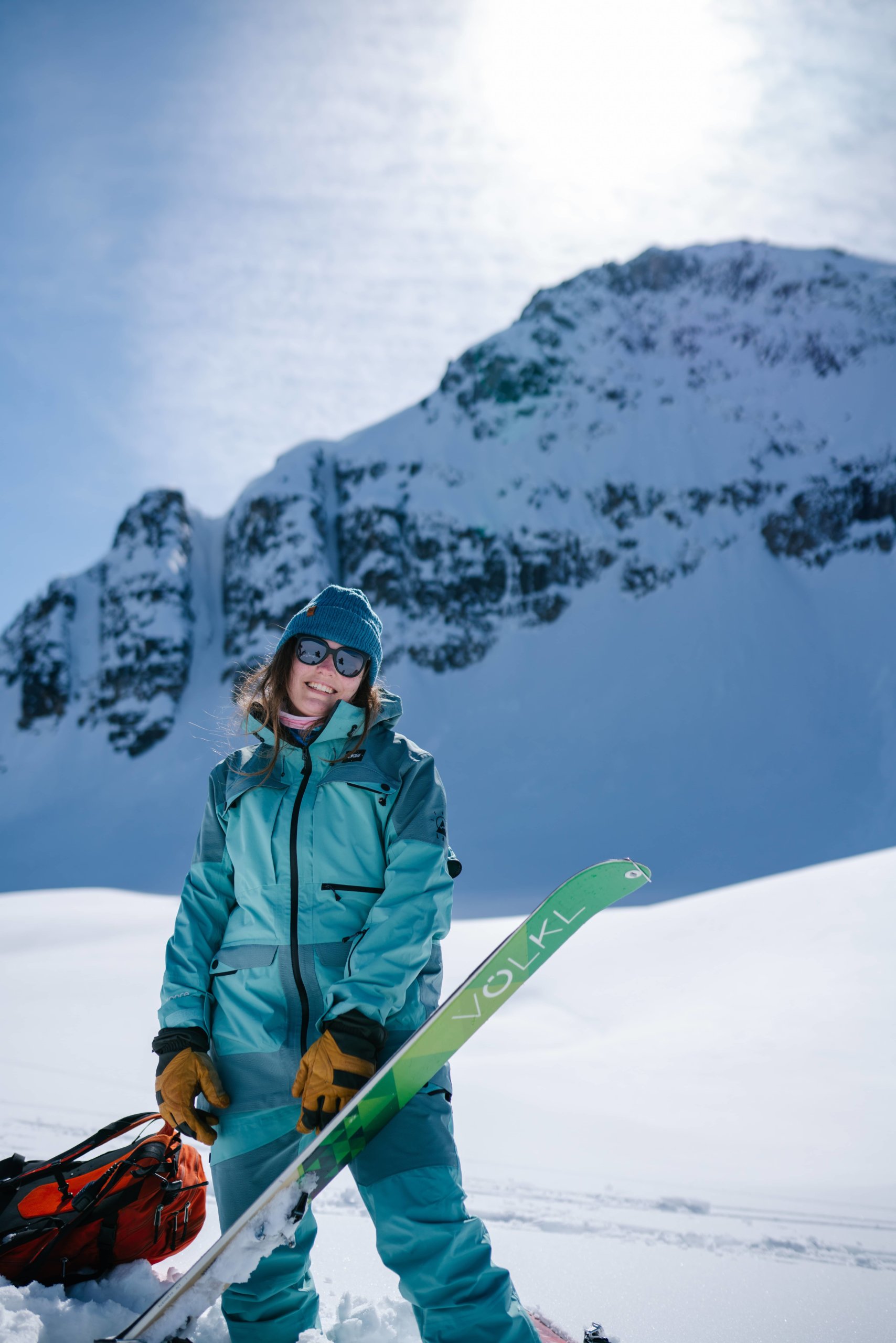 Nahanni McKay looking adorable in the mountains.