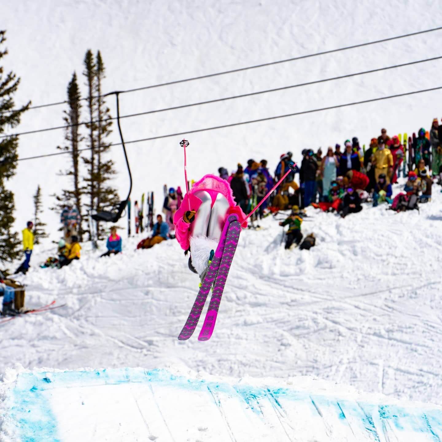 Clare Chapman doing a sick flip.