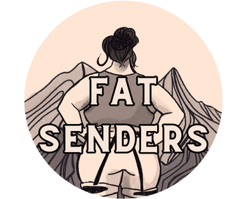 Fat Senders logo.